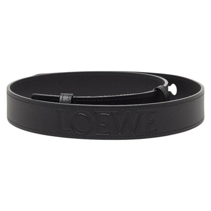 Loewe Belt Black Leather