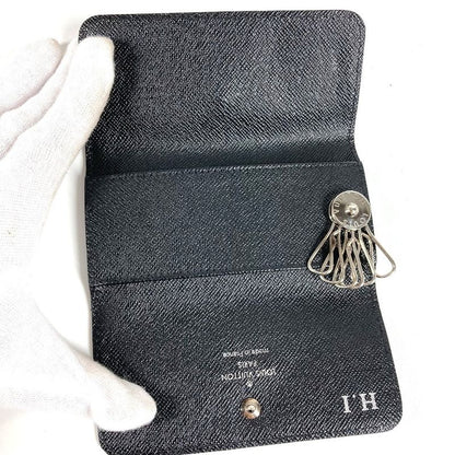 Louis Vuitton Key Case Multicles 6 M60165 Monogram Macassar Canvas Brown