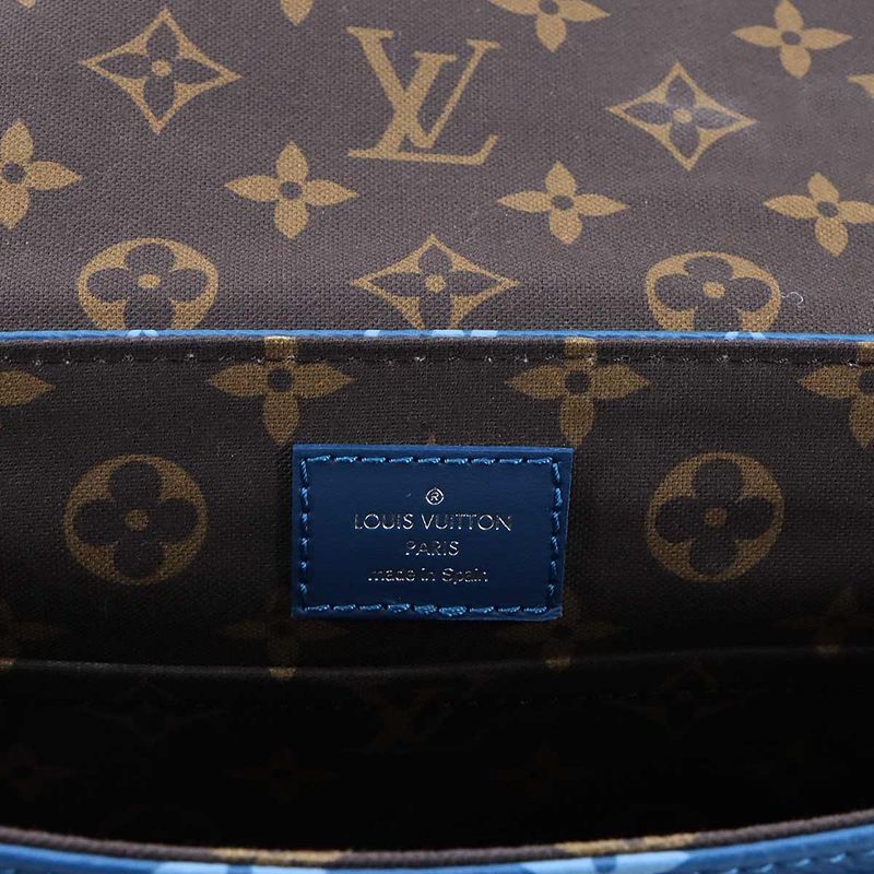 Louis Vuitton Monogram District PM NV3 Shoulder Bag Blue M23785 RFID 90298081