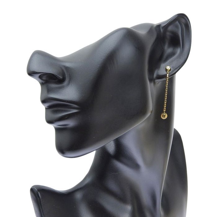 Cartier Love Diamond Earrings 18K Yellow Gold 750 Yellow Gold Diamond Earring