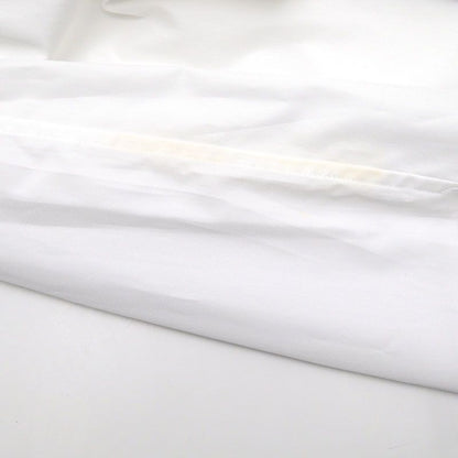 Air Dior X NIKE Chest Logo Cotton Short Sleeve Shirt 38 Navy Blue