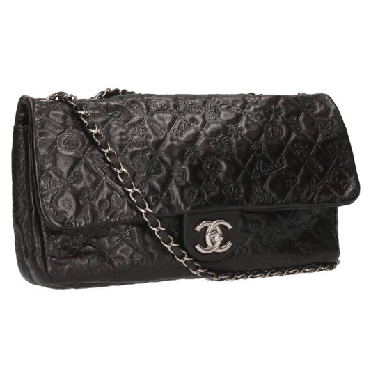 Chanel Chanel Quilted Icon Leather Chain Shoulder Bag