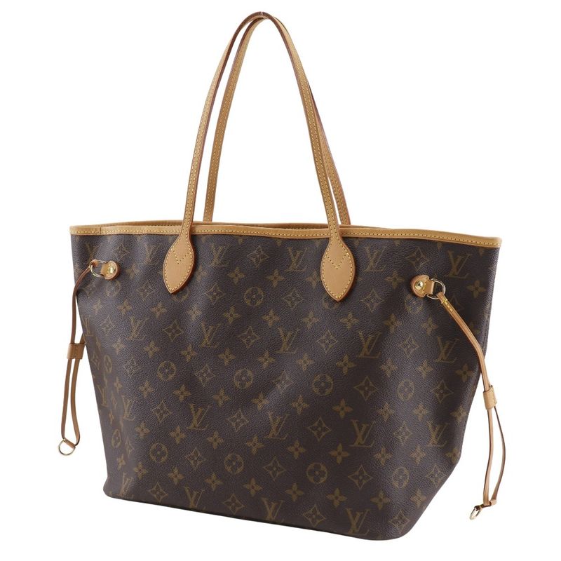 Louis Vuitton Neverfull MM M40156 Monogram Canvas Brown Ar4088 Ladies Tote Bag