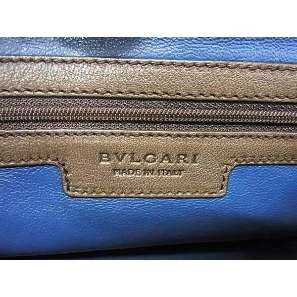 Bvlgari Handbag Leoni Brown Leather 2-Way Shoulder Bag — view 2
