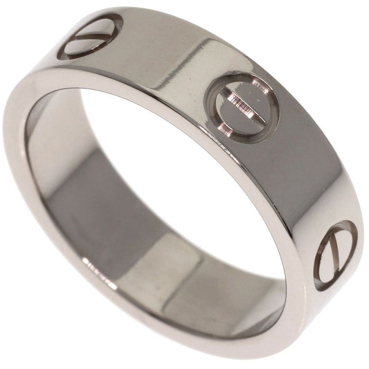 Cartier Love Ring 53 18k White Gold