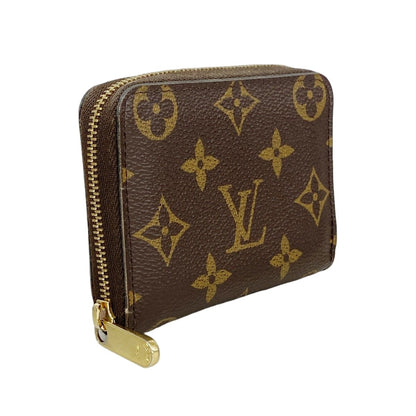 Louis Vuitton Coin Case Monogram Zippy Purse Brown — view 2
