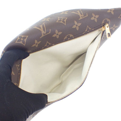 Louis Vuitton High Rise M46784 Monogram Body Bag Brown Gold Hardware Ladies