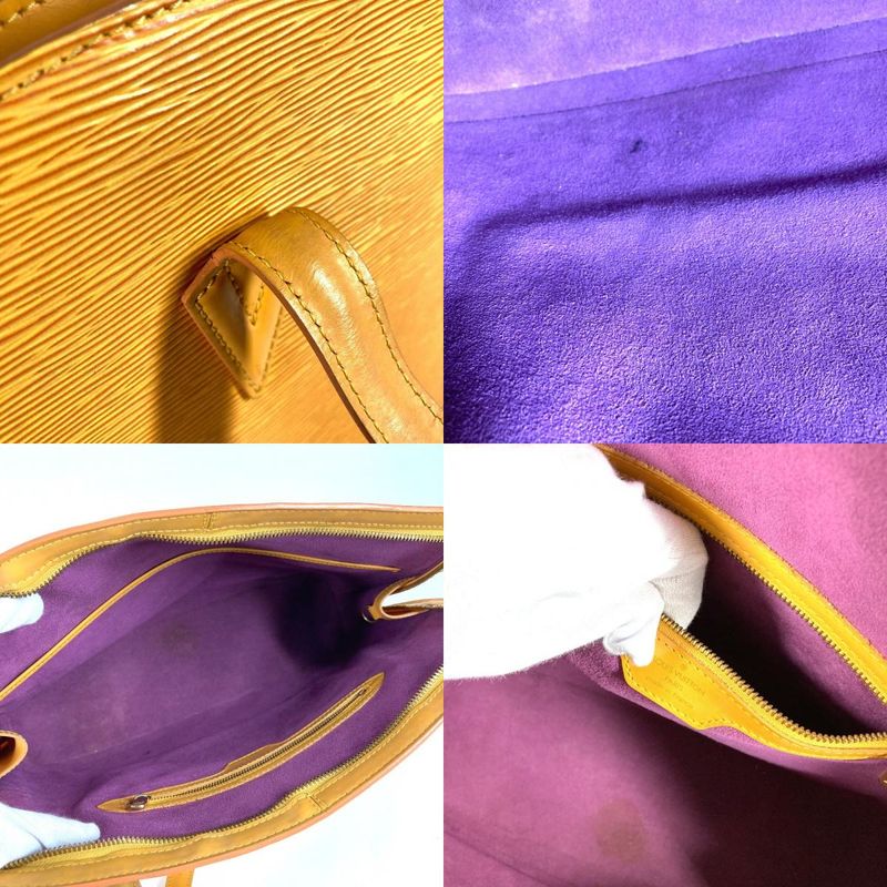 Louis Vuitton Shoulder Bag Le Sac M52289 Epi Leather Tassili Yellow