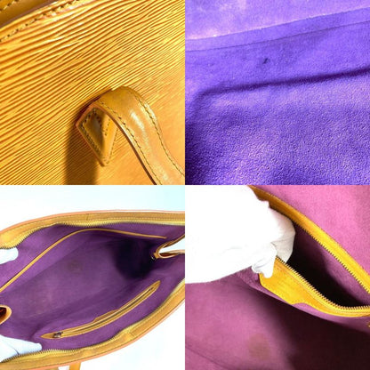 Louis Vuitton Shoulder Bag Le Sac M52289 Epi Leather Tassili Yellow