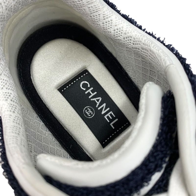 Chanel Sneakers Shoes Pile Coco Mark Multicolor Men's