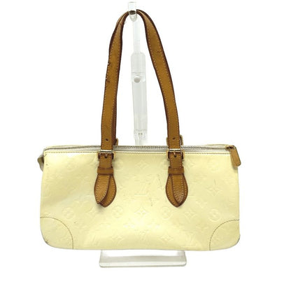 Louis Vuitton Handbag Rosewood Avenue M93508 Monogram Vernis Canvas Pe Lou White