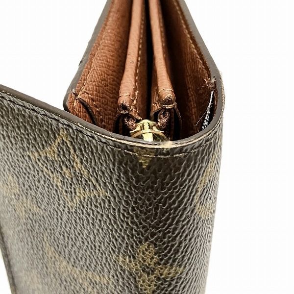 Louis Vuitton Monogram Pochette Porte Monet Cles Di M61725 Long Wallet Bifold