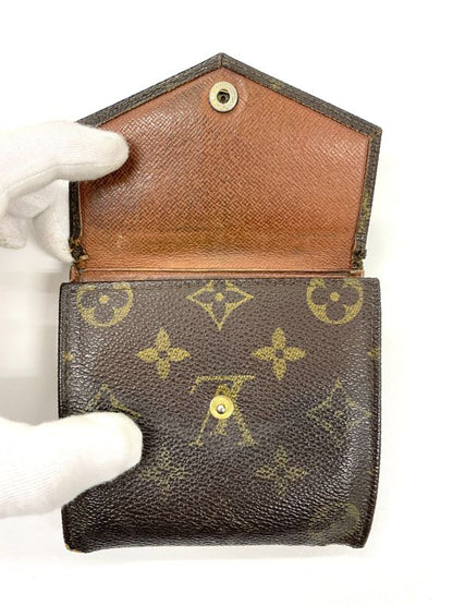 Louis Vuitton Monogram Porte Monet Bier Carte Cles Di Trifold Wallet W Hook