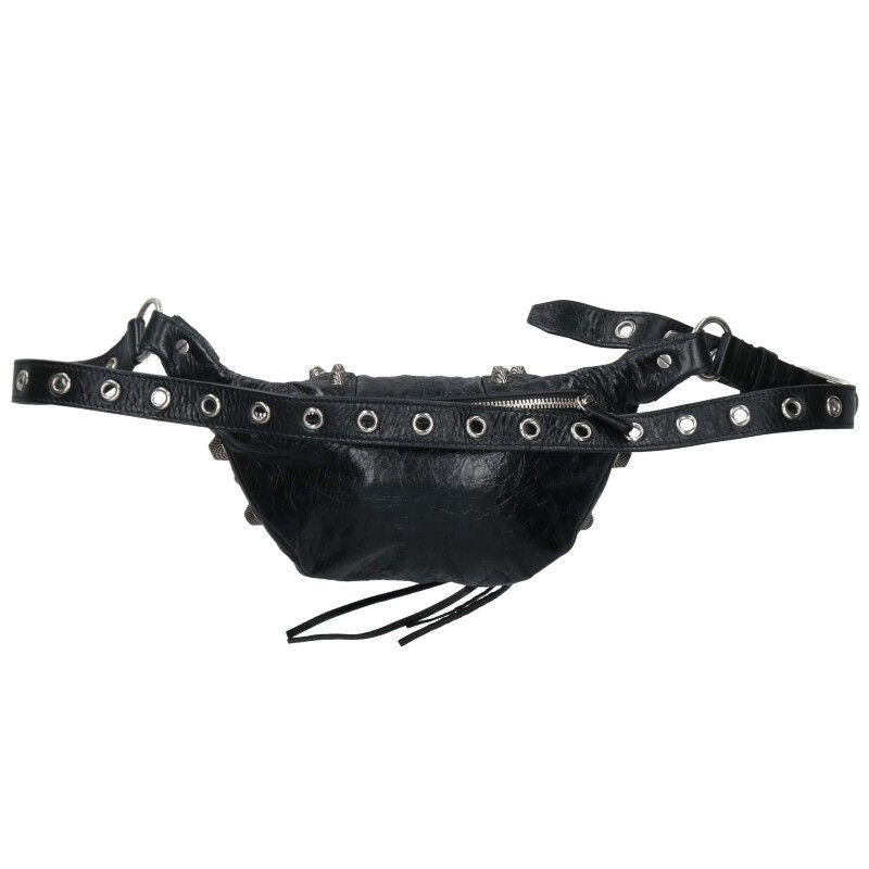 Balenciaga 742013 Le Cagole Le Cagole Studded Leather Shoulder Bag Men's