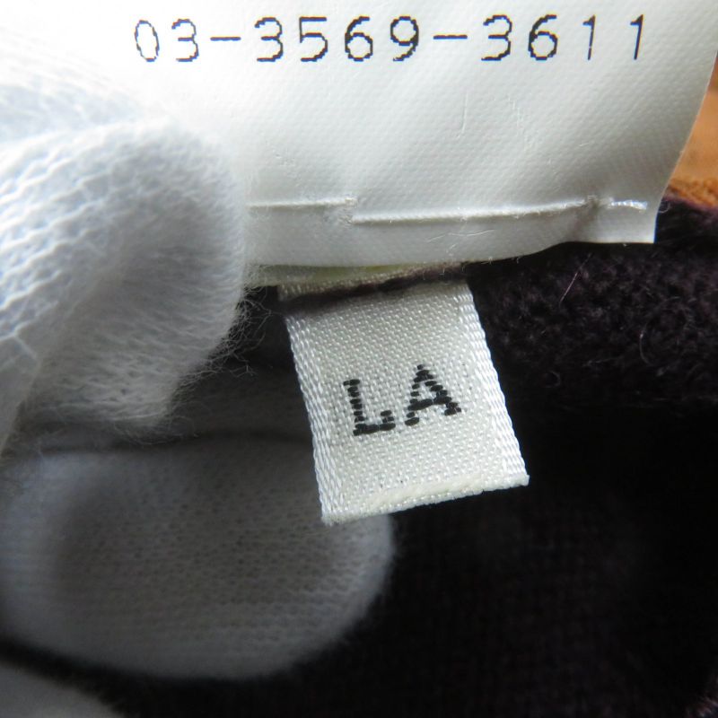 Hermes Vintage Silk Cashmere Margiela Period Twill Raine Turtleneck Long Sleeve