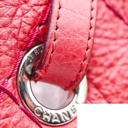 Chanel on the Road Quilted CC Logo Tote Bag