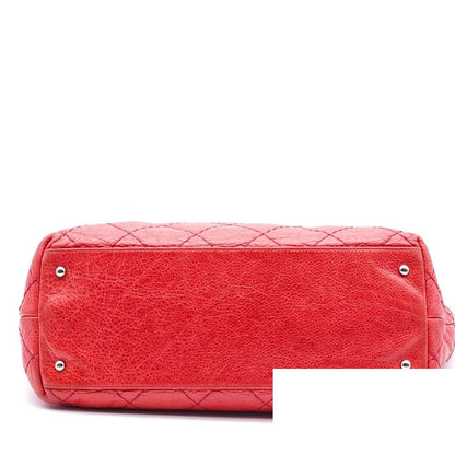 Chanel on the Road Quilted CC Logo Tote Bag