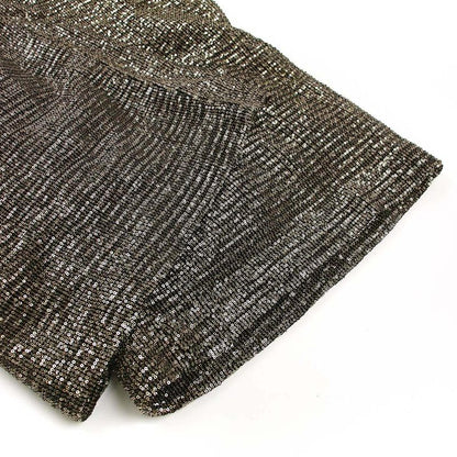 Celine 22ss Allover Sequined Tulle Shorts Sequined Shorts 2z151100q Gold S