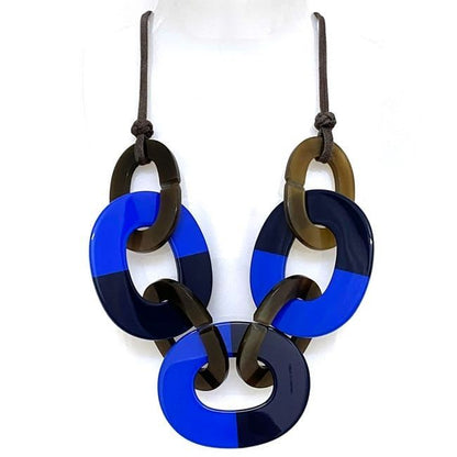 Hermes Necklace Caramba Lacquer Chain Beige
