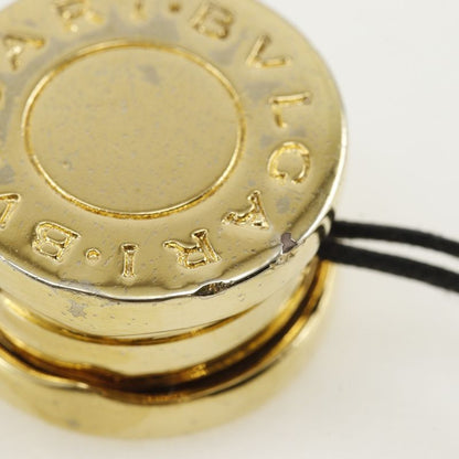 Bvlgari Gold Plated And Leather Brown Unisex Strap