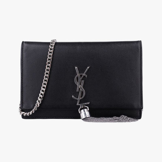 Yves Saint Laurentyves Saint Laurent Kate Black Caviar Skin 452159 Hpp4521590119