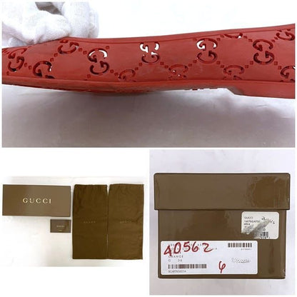 Gucci Shoes Red Orange Cima