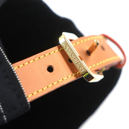 Louis Vuitton Mp3407 Casket Croco Malletier Hat Baseball Cap Black Purple Gold