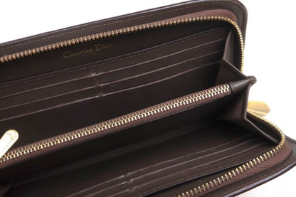 Christian Dior Wallet Women Leather Genuine Leather Beige S02710trl Dior Iss Imo