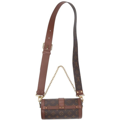 Louis Vuitton M57835 Papillon Trunk Boston Shape Monogram Chain Shoulder Bag