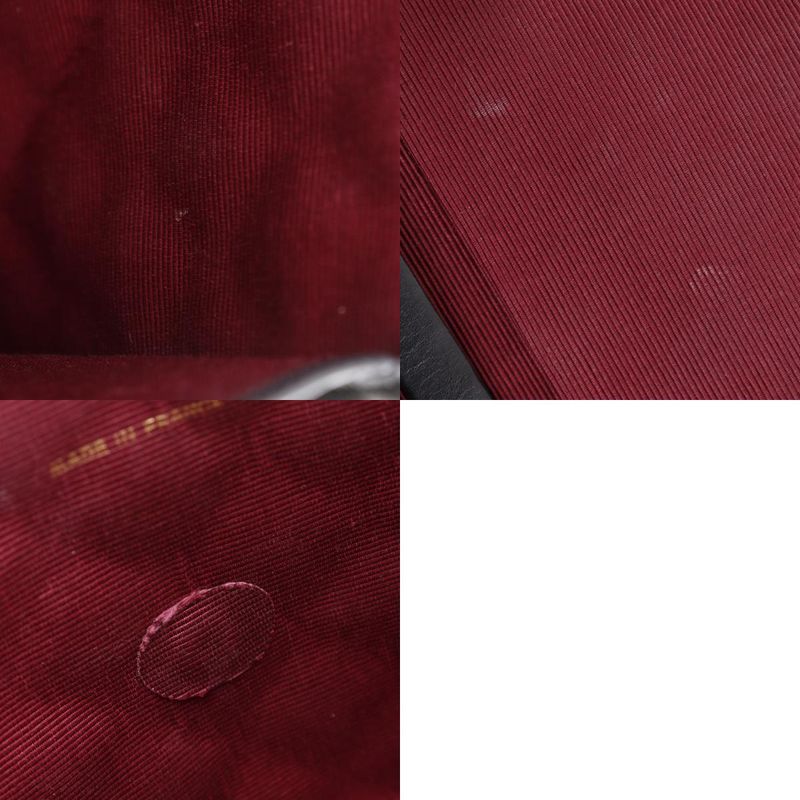 Chanel Matelasse Mini/agneau Tanne Chain Pochette Vintage C00060 Lambskin Black