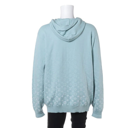 Louis Vuitton Tagged Gradient Monogram Hoodie Blue XXL — view 2