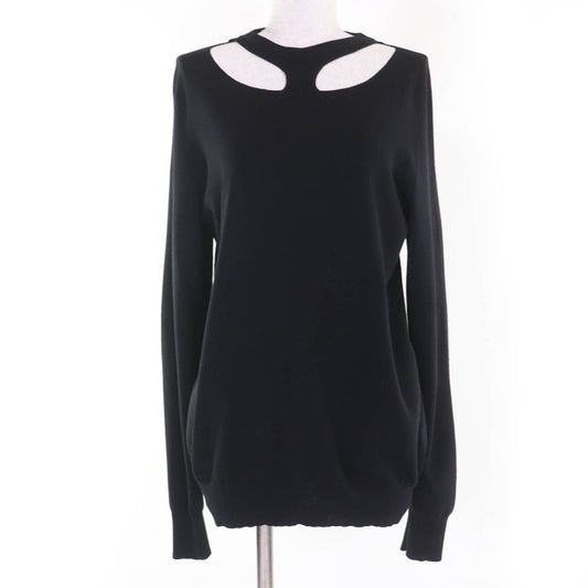 Celine 2 3q69/4005 100% Wool Phoebe Period Cut Off Design Oversized Long Sleeve