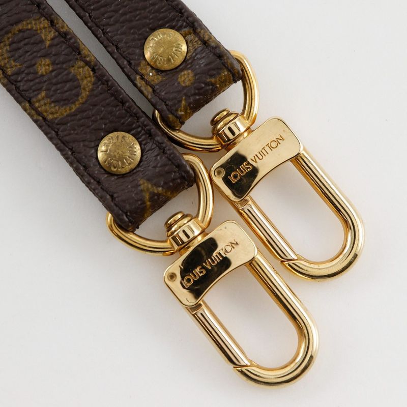 Louis Vuitton Monogram Canvas Brown Unisex Shoulder Strap