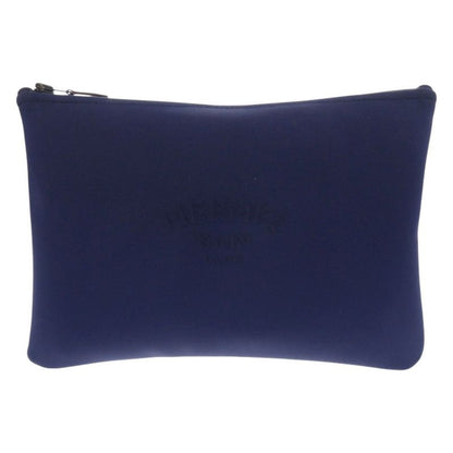 Hermes Neobain MM Nylon Polyurethane Blue Marine Pouch 0028 Hermes Men's