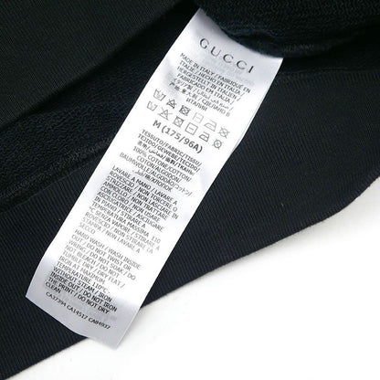 Gucci Pullover Hoodie 646953 Size M Black