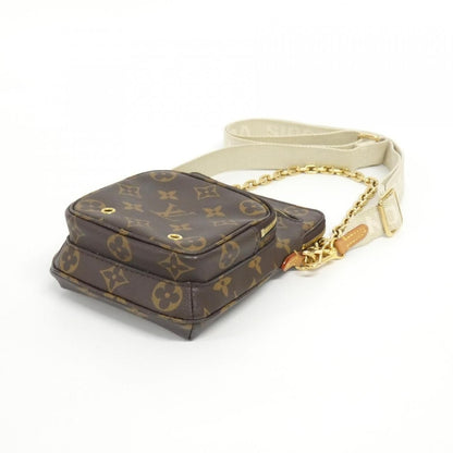 Louis Vuitton Monogram Utility Crossbody Shoulder Bag Brown Marron — view 3