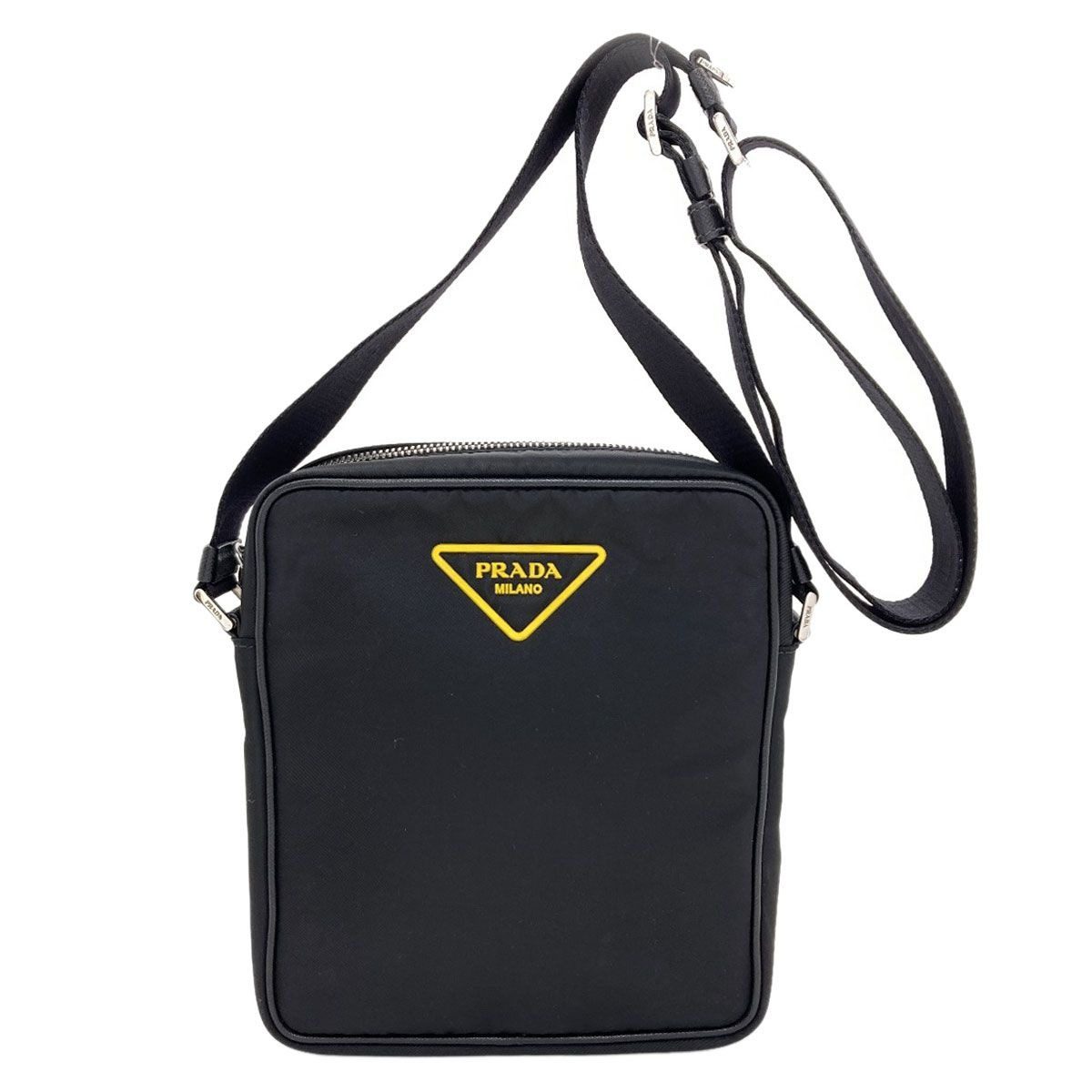 Prada Logo Shoulder Bag Nylon