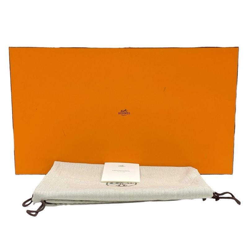 Hermes Final Boots Long Boots Shoes Suede Leather Khaki Black