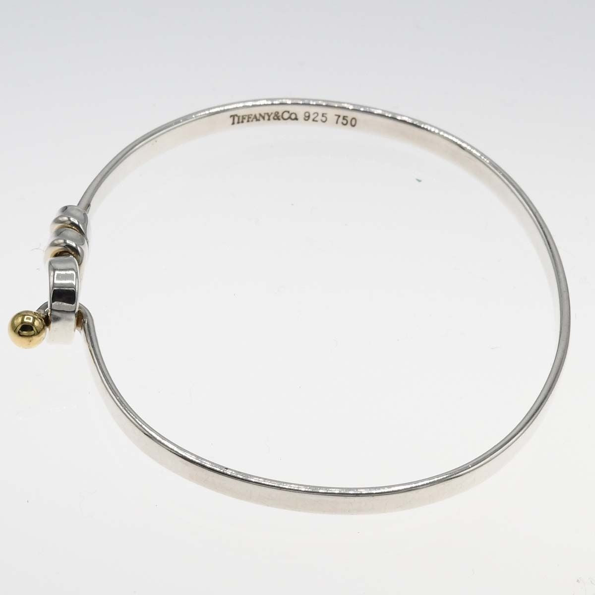 Tiffany & Co. Bracelet Bangle Hook Eye 750 925