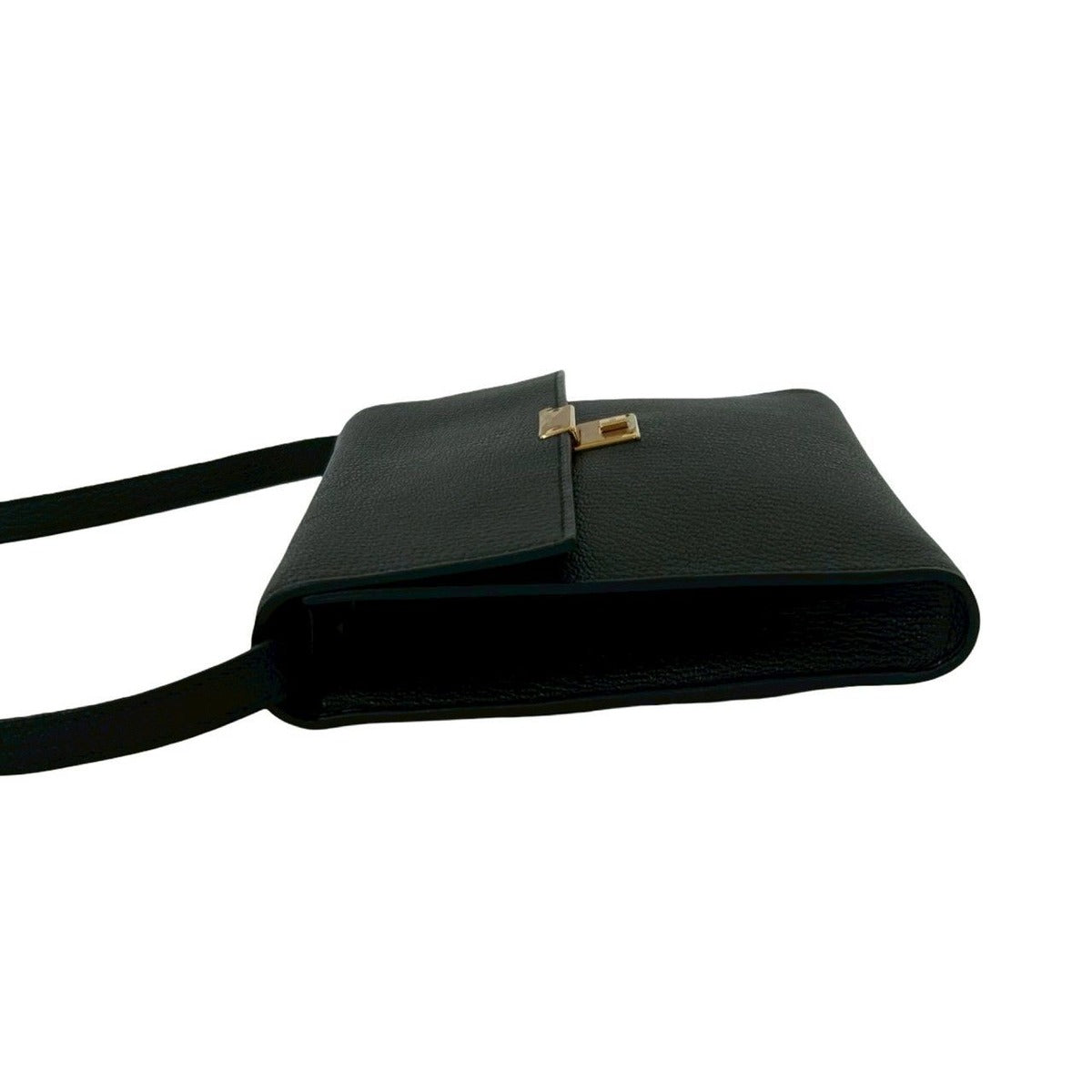 Hermes Click 16 Logo Chevre Shoulder Bag — view 5