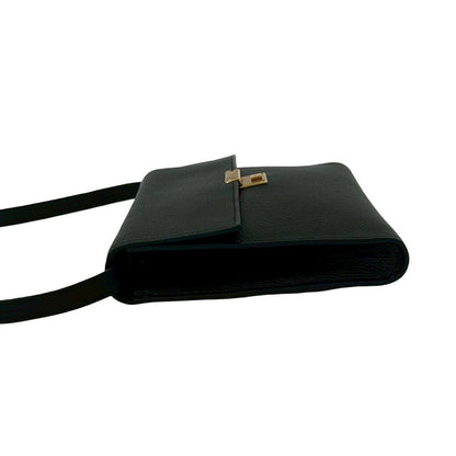 Hermes Click 16 Logo Chevre Shoulder Bag — view 5