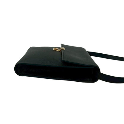 Hermes Click 16 Logo Chevre Shoulder Bag — view 6