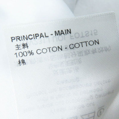 Louis Vuitton 23SS Cropped Box Silhouette Short-sleeved T-shirt White L Made