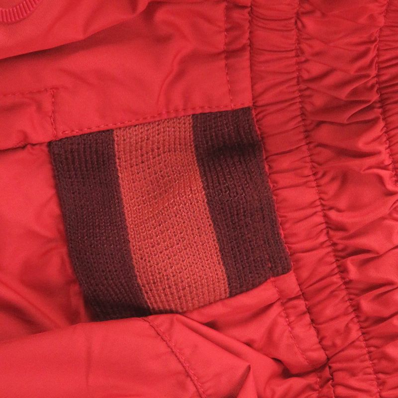 Gucci Sherry Line GG Logo Patch Jogger Pants Easy Pants Nylon Pants Red M Made