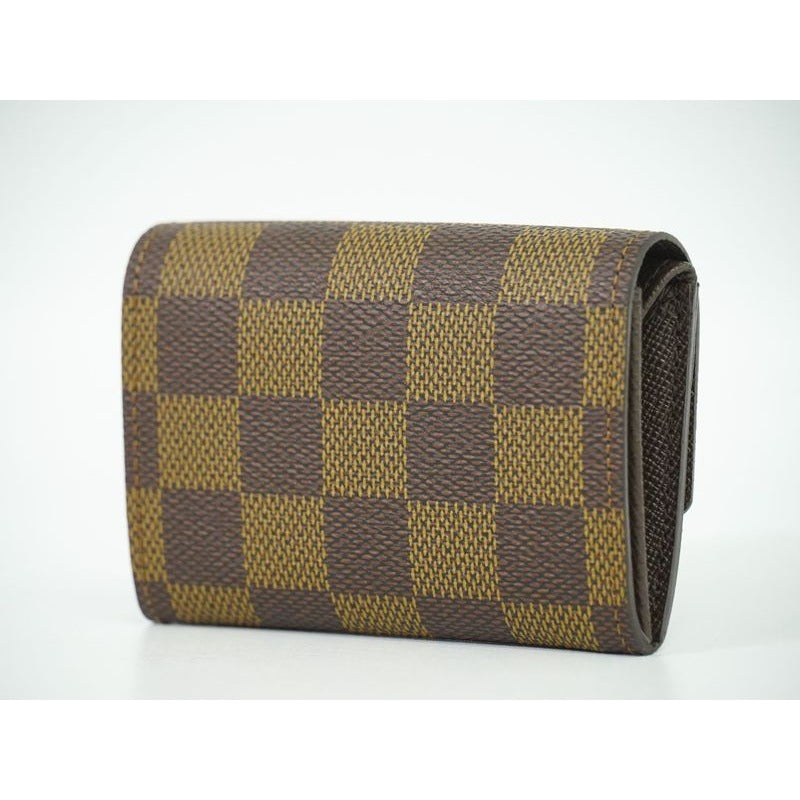 Louis Vuitton Porte Monnaie Pla Damier Ebene Coin Case — view 2