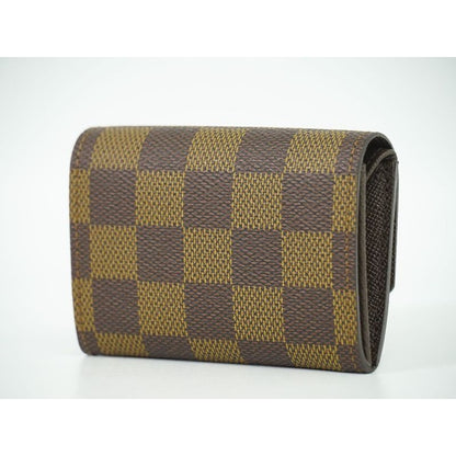 Louis Vuitton Porte Monnaie Pla Damier Ebene Coin Case — view 2