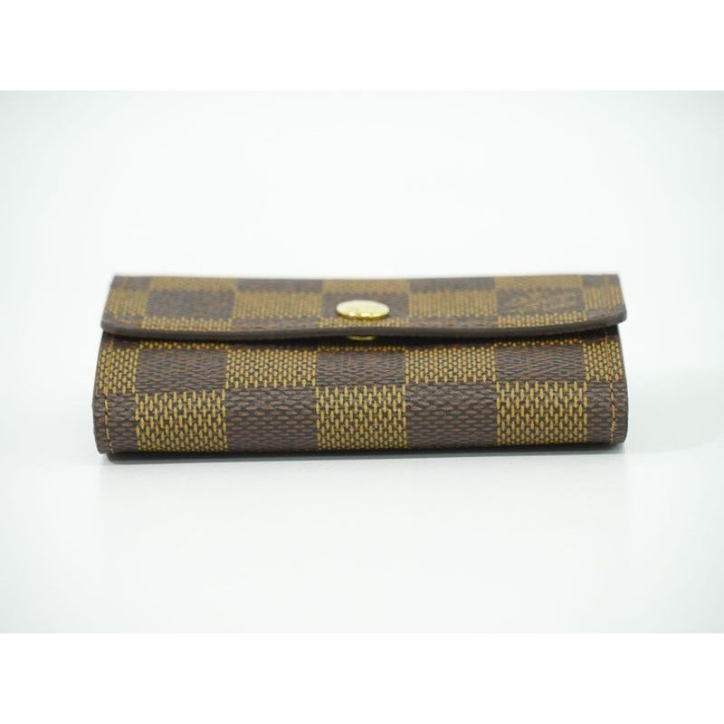 Louis Vuitton Porte Monnaie Pla Damier Ebene Coin Case — view 3