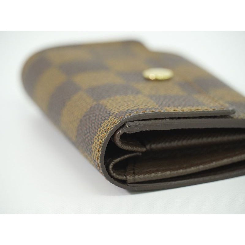 Louis Vuitton Porte Monnaie Pla Damier Ebene Coin Case — view 4