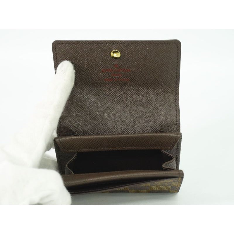 Louis Vuitton Porte Monnaie Pla Damier Ebene Coin Case — view 6