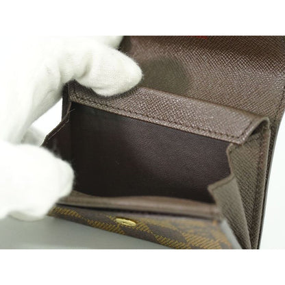 Louis Vuitton Porte Monnaie Pla Damier Ebene Coin Case — view 7